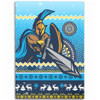 Gold Coast Titans Area Rug - Australia Ugly Xmas With Aboriginal Patterns For Die Hard Fans