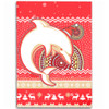 Redcliffe Dolphins Area Rug - Australia Ugly Xmas With Aboriginal Patterns For Die Hard Fans