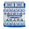 Canterbury-Bankstown Bulldogs Christmas Bedding Set - Canterbury-Bankstown Bulldogs Special Ugly Christmas Bedding Set