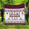 Manly Warringah Sea Eagles Christmas Quilt - Manly Warringah Sea Eagles Special Ugly Christmas Quilt
