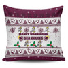 Manly Warringah Sea Eagles Christmas Pillow Covers - Manly Warringah Sea Eagles Special Ugly Christmas Pillow Covers