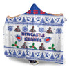 Newcastle Knights Christmas Hooded Blanket - Newcastle Knights Special Ugly Christmas Hooded Blanket