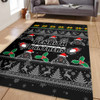 Penrith Panthers Christmas Area Rug - Penrith Panthers Special Ugly Christmas Area Rug