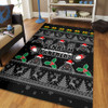 Penrith Panthers Christmas Area Rug - Penrith Panthers Special Ugly Christmas Area Rug