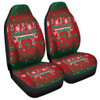 South Sydney Rabbitohs Car Seat Covers - South Sydney Rabbitohs Special Ugly Christmas Car Seat Covers