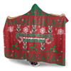 South Sydney Rabbitohs Hooded Blanket - South Sydney Rabbitohs Special Ugly Christmas Hooded Blanket