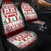 St. George Illawarra Dragons Christmas Car Seat Covers - St. George Illawarra Dragons Special Ugly Christmas Car Seat Covers