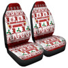 St. George Illawarra Dragons Christmas Car Seat Covers - St. George Illawarra Dragons Special Ugly Christmas Car Seat Covers