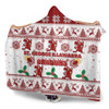 St. George Illawarra Dragons Christmas Hooded Blanket - St. George Illawarra Dragons Special Ugly Christmas Hooded Blanket