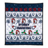 Sydney Roosters Christmas Quilt - Sydney Roosters Special Ugly Christmas Quilt