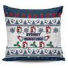 Sydney Roosters Christmas Pillow Covers - Sydney Roosters Special Ugly Christmas Pillow Covers