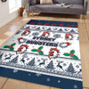 Sydney Roosters Christmas Area Rug - Sydney Roosters Special Ugly Christmas Area Rug