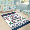 Sydney Roosters Christmas Area Rug - Sydney Roosters Special Ugly Christmas Area Rug