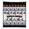 Wests Tigers Christmas Quilt - Wests Tigers Special Ugly Christmas Quilt