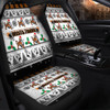 Wests Tigers Christmas Car Seat Covers - Wests Tigers Special Ugly Christmas Car Seat Covers