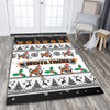 Wests Tigers Christmas Area Rug - Wests Tigers Special Ugly Christmas Area Rug