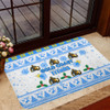 Gold Coast Titans Christmas Door Mat - Gold Coast Titans Special Ugly Christmas Door Mat