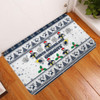 North Queensland Cowboys Christmas Door Mat - North Queensland Cowboys Special Ugly Christmas Door Mat