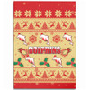 Redcliffe Dolphins Christmas Area Rug - Redcliffe Dolphins Dolphins Special Ugly Christmas Area Rug