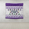 Melbourne Storm Christmas Tapestry - Melbourne Storm Special Ugly Christmas Tapestry