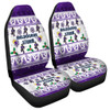 Melbourne Storm Christmas Car Seat Covers - Melbourne Storm Special Ugly Christmas Car Seat Covers