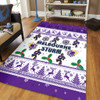 Melbourne Storm Christmas Area Rug - Melbourne Storm Special Ugly Christmas Area Rug