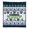 Canberra Raiders Christmas Quilt - Canberra Raiders Special Ugly Christmas Quilt