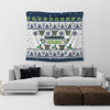 Canberra Raiders Christmas Tapestry - Canberra Raiders Special Ugly Christmas Tapestry