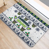 Canberra Raiders Christmas Door Mat - Canberra Raiders Special Ugly Christmas Door Mat