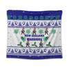 New Zealand Warriors Christmas Tapestry - New Zealand Warriors Special Ugly Christmas Tapestry
