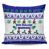 New Zealand Warriors Christmas Pillow Covers - New Zealand Warriors Special Ugly Christmas Pillow Covers