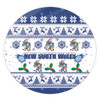 New South Wales Christmas Round Rug - New South Wales Special Ugly Christmas Round Rug