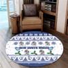 New South Wales Christmas Round Rug - New South Wales Special Ugly Christmas Round Rug