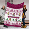 Queensland Christmas Blanket - Queensland Special Ugly Christmas Blanket