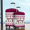 Queensland Christmas Luggage Cover - Queensland Special Ugly Christmas Luggage Cover