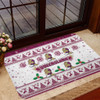 Queensland Christmas Door Mat - Queensland Special Ugly Christmas Door Mat