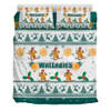 Australia Christmas Bedding Set - Wallabies Special Ugly Christmas Bedding Set