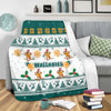 Australia Christmas Blanket - Wallabies Special Ugly Christmas Blanket