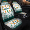 Australia Christmas Car Seat Covers - Wallabies Special Ugly Christmas Car Seat Covers