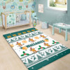 Australia Christmas Area Rug - Wallabies Special Ugly Christmas Area Rug