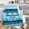 Cronulla-Sutherland Sharks Christmas Blanket - Cronulla-Sutherland Sharks Special Ugly Christmas Blanket