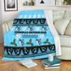 Cronulla-Sutherland Sharks Christmas Blanket - Cronulla-Sutherland Sharks Special Ugly Christmas Blanket