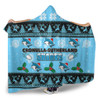 Cronulla-Sutherland Sharks Christmas Hooded Blanket - Cronulla-Sutherland Sharks Special Ugly Christmas Hooded Blanket