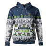 Canberra Raiders Christmas Custom Hoodie - Special Ugly Christmas Hoodie