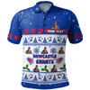 Newcastle Knights Christmas Custom Polo Shirt - Special Ugly Christmas Polo Shirt