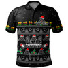 Penrith Panthers Christmas Custom Polo Shirt - Special Ugly Christmas Polo Shirt