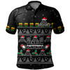 Penrith Panthers Christmas Custom Polo Shirt - Special Ugly Christmas Polo Shirt