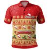 Redcliffe Dolphins Christmas Custom Polo Shirt - Special Ugly Christmas Polo Shirt