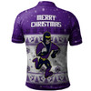 Melbourne Storm Christmas Custom Polo Shirt - Special Ugly Christmas Polo Shirt