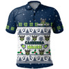 Canberra Raiders Christmas Custom Polo Shirt - Special Ugly Christmas Polo Shirt Canberra Raiders Christmas Custom Polo Shirt - Special Ugly Christmas Polo Shirt